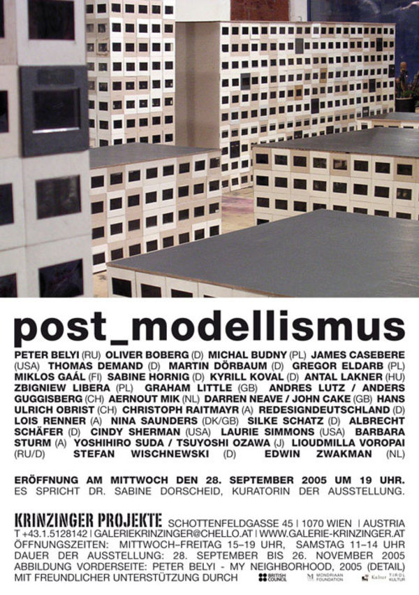 Post_Modellismus - Models In Art
