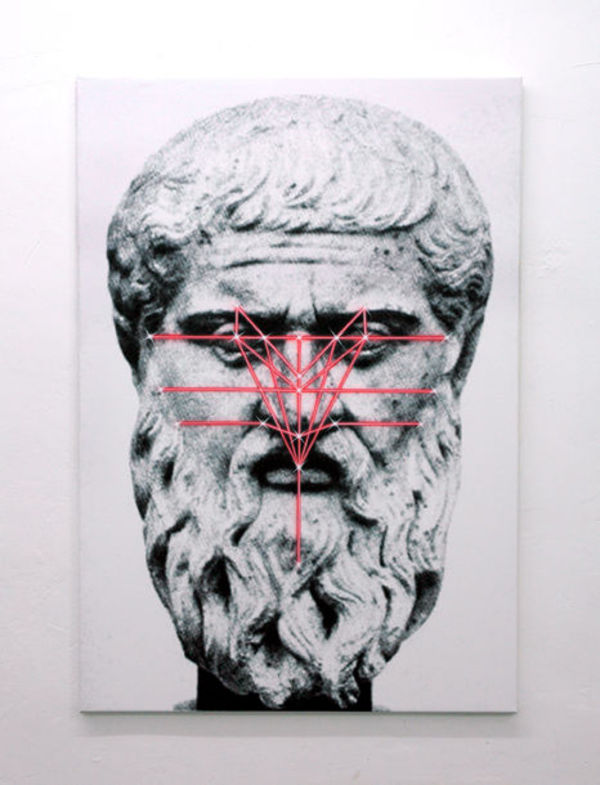  Aids-3D, Plato with Biometric Overlay, 2009
