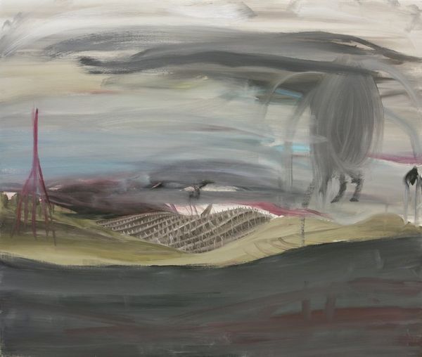 Eliezer Sonnenschein, A black cloud over my landscape, 2010